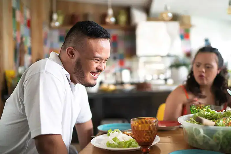 Empowering Weight Loss: A Comprehensive Guide for Individuals with Disabilities 2 Image of a disabled man and balance around nutrition to aid weight loss Doancaster